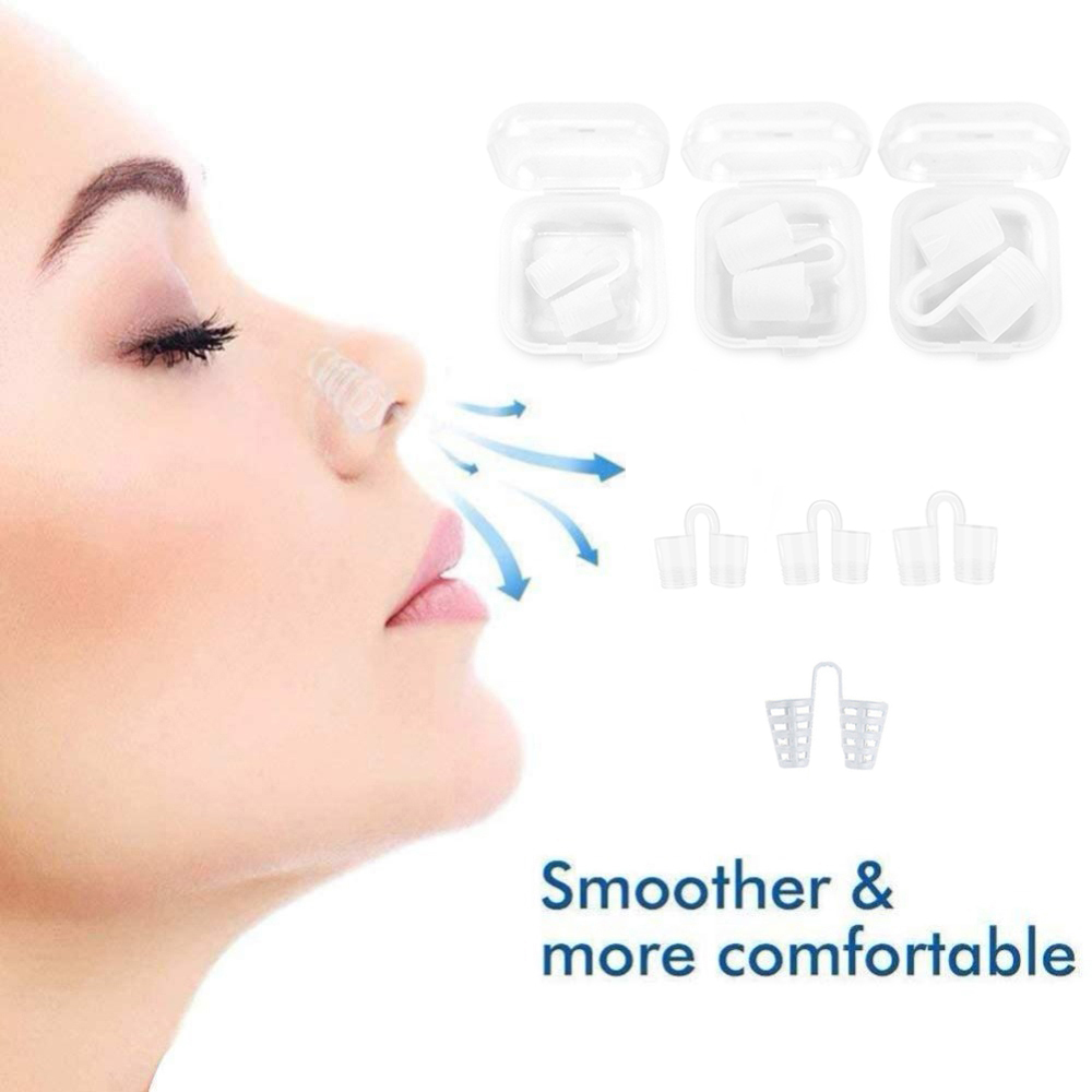 1pc Silicone Nose Clip Anti Sn - Anti Snore Contour Pillow 评论和价格