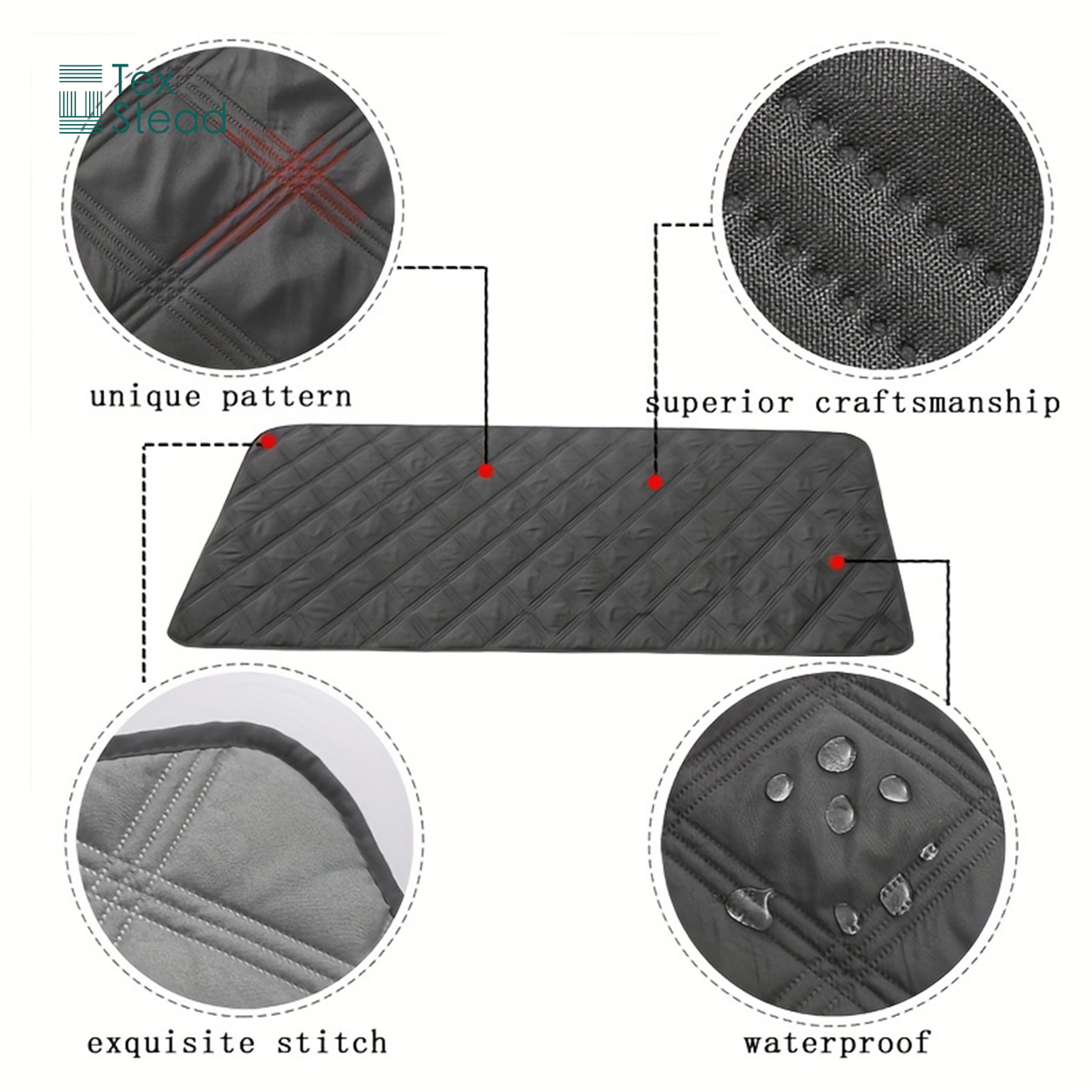 Reversible Waterproof Dog Bed  - Waterproof Mattress Protector Breathable 评论和价格