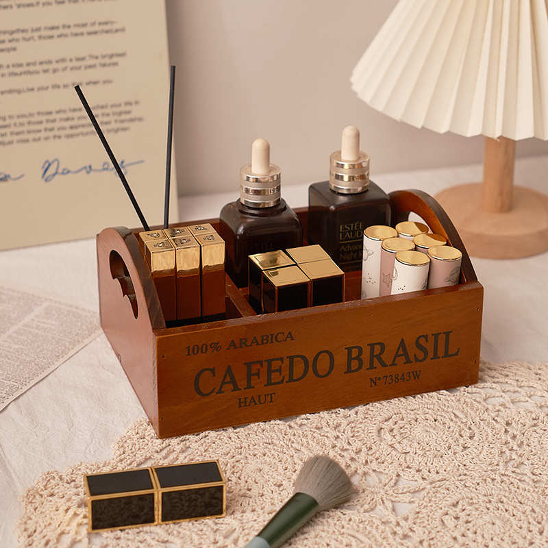 Zakka retro wooden portable si - Storage & Organization 评论和价格