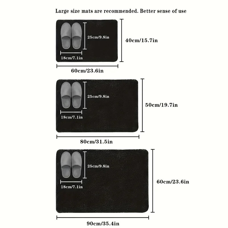 VIKAMA Diatomite Bath Mat Soli - Quick Dry Diatomite Bath Mat 评论和价格