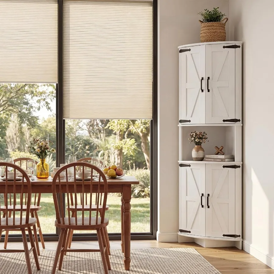 64.8 Tall Corner Cabinet with  - Kitchen 评论和价格