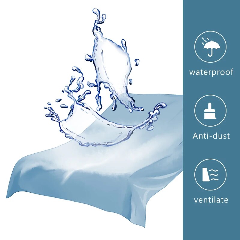 Waterproof Fitted Sheet Beddin - Waterproof Mattress Protector Breathable 评论和价格