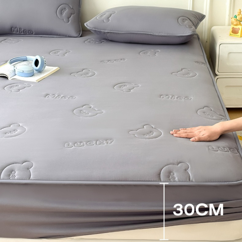 Ultrasonic Quilted Queen Fitte - Waterproof Mattress Protector Breathable 评论和价格