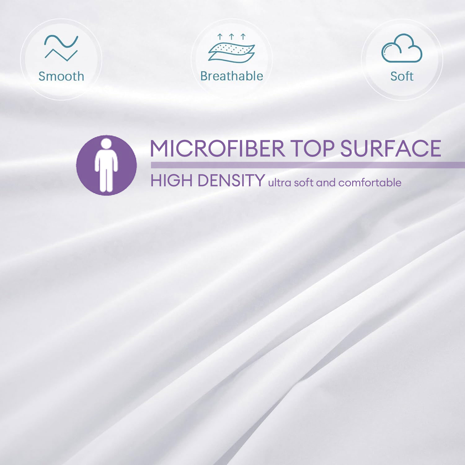 1pc Crib Mattress Protector Sm - Waterproof Mattress Protector Breathable 评论和价格