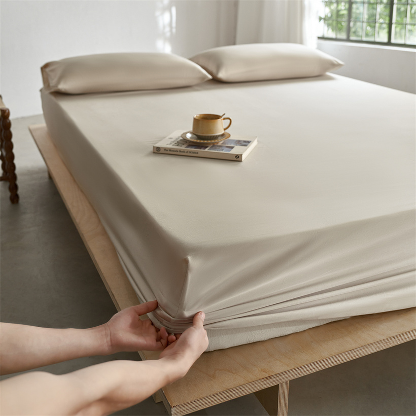 100% Mulberry Silk Fitted Shee - Fitted Bed Sheets Deep Pocket 评论和价格