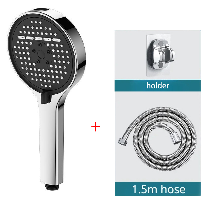 Pressure-Boosting Shower Head  - High Pressure Shower Head Handheld 评论和价格