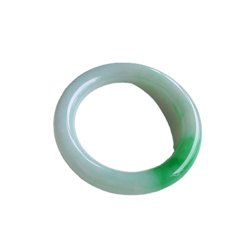 Natural Burmese Jadeite Bracel - Lighting 评论和价格