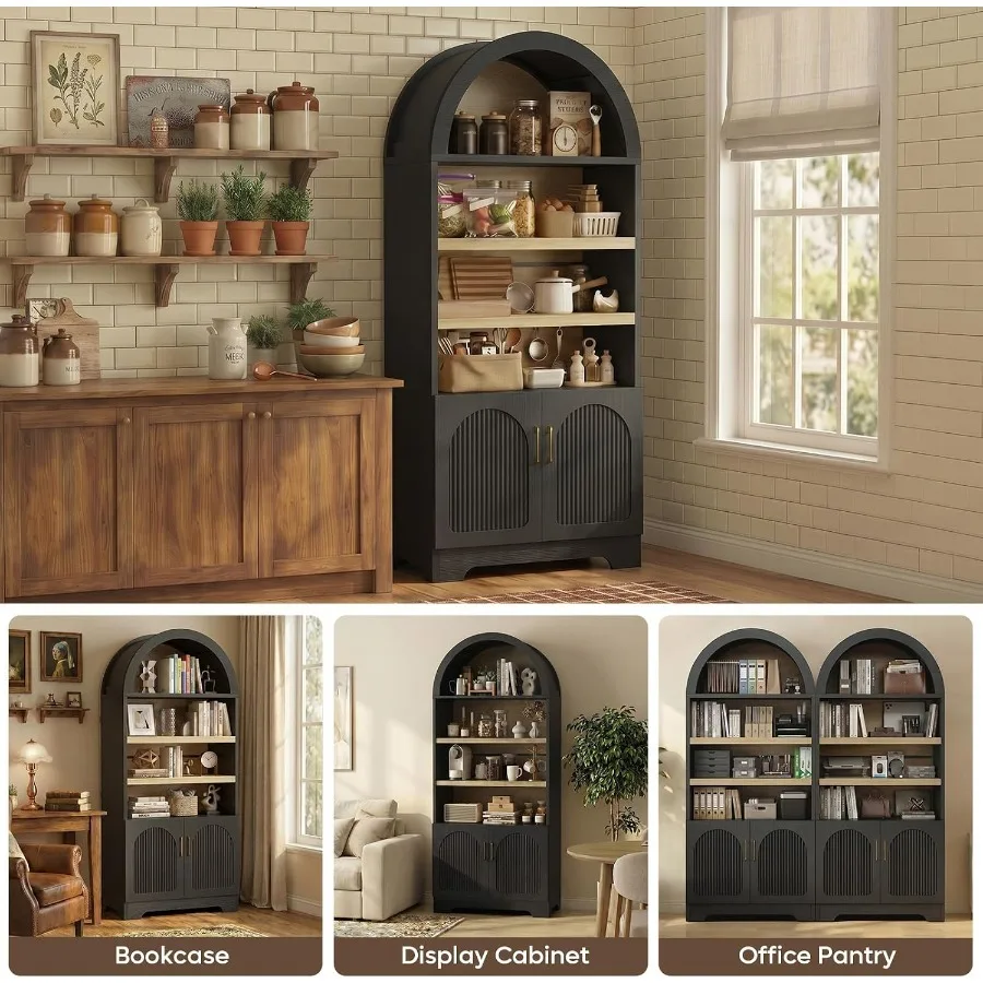 71 Tall Arched Kitchen Pantry  - Storage & Organization 评论和价格