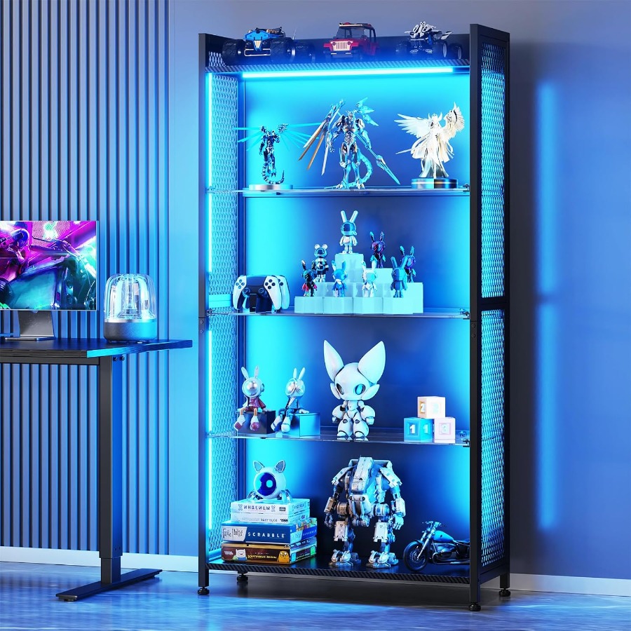 4-Tier Display Case with Tempe - Lighting 评论和价格
