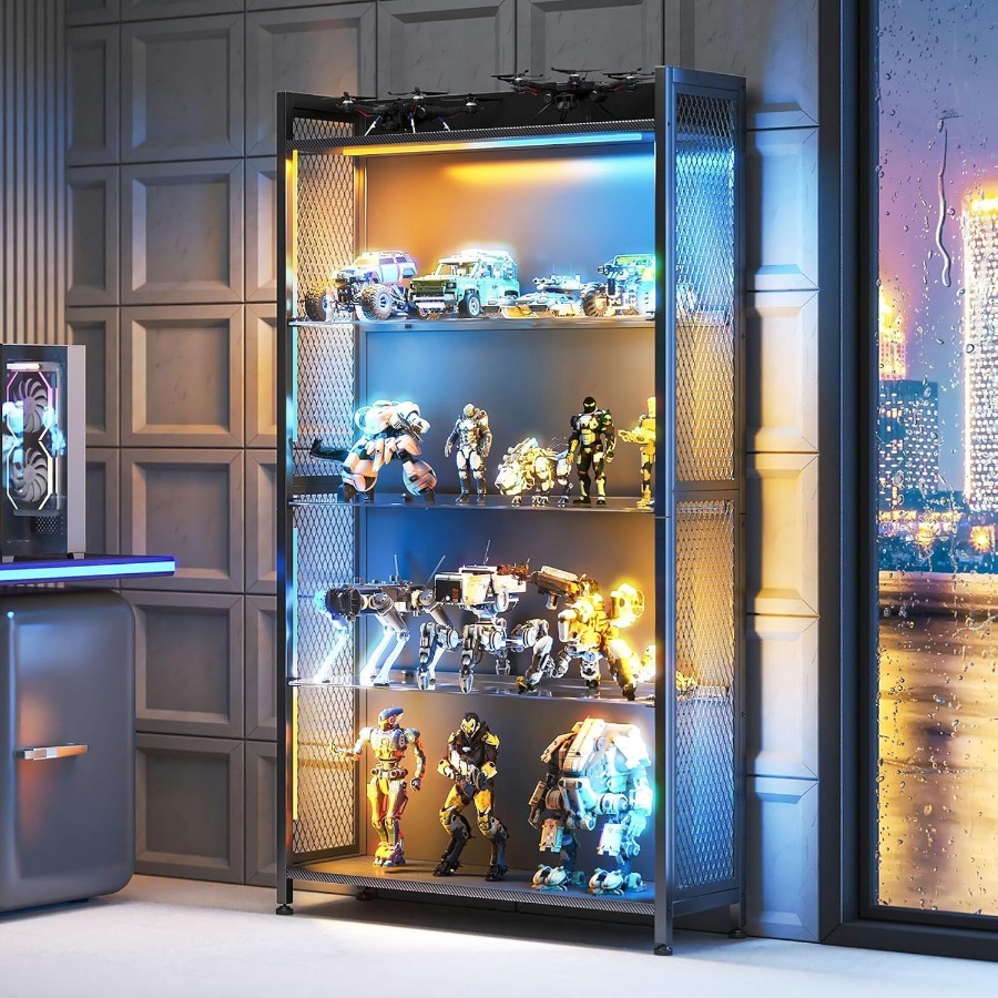 4-Tier Display Case with Tempe - Lighting 评论和价格