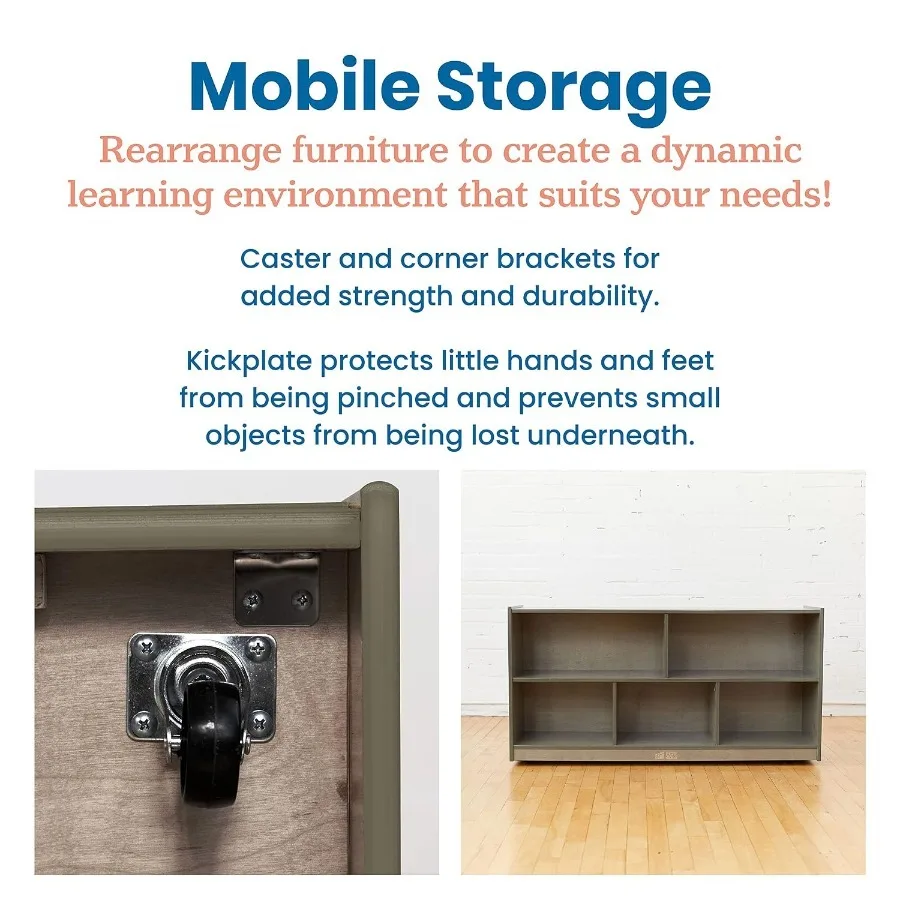5-Compartment Mobile Storage C - Storage & Organization 评论和价格