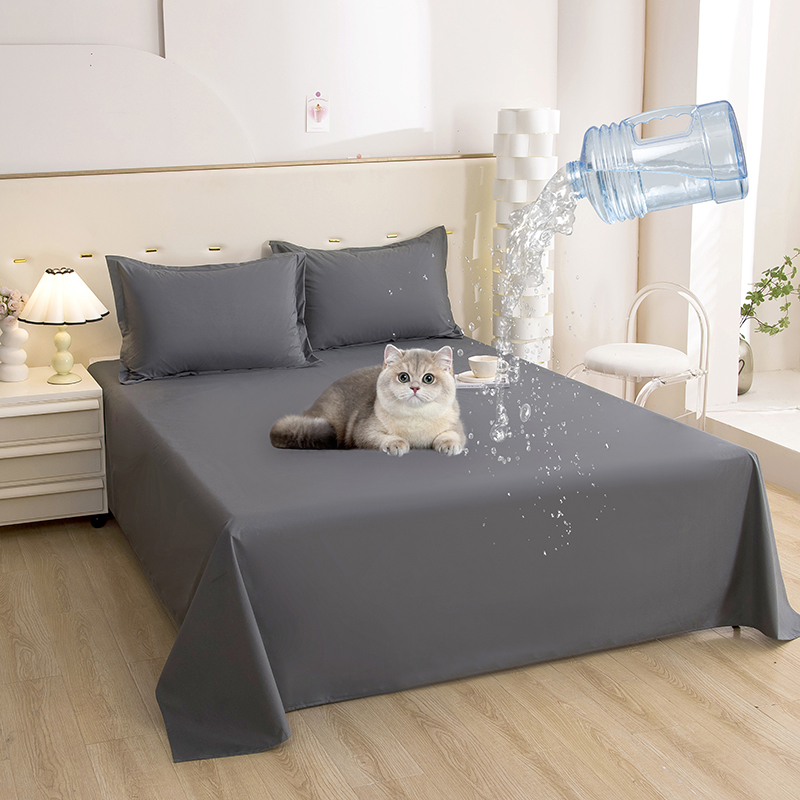 Bed Flat Sheet TPU Waterproof  - Waterproof Mattress Protector Breathable 评论和价格
