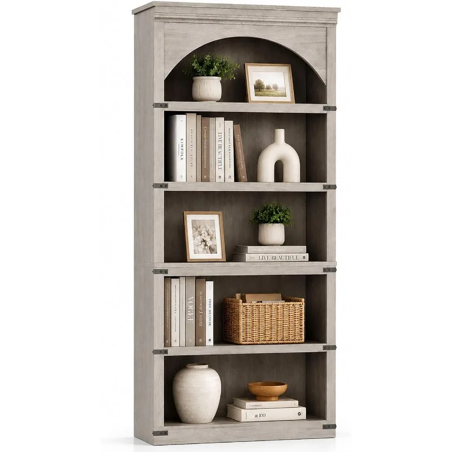 68.7 Tall Farmhouse Arched Boo - Storage & Organization 评论和价格