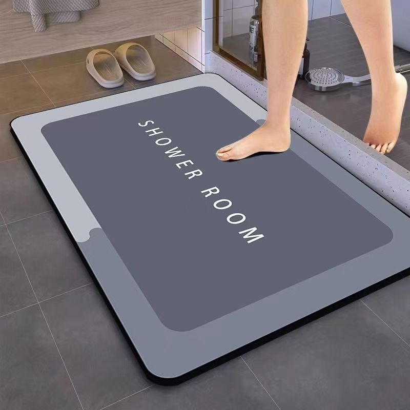 Diatomite Earth Bath Mat Anti  - Quick Dry Diatomite Bath Mat 评论和价格