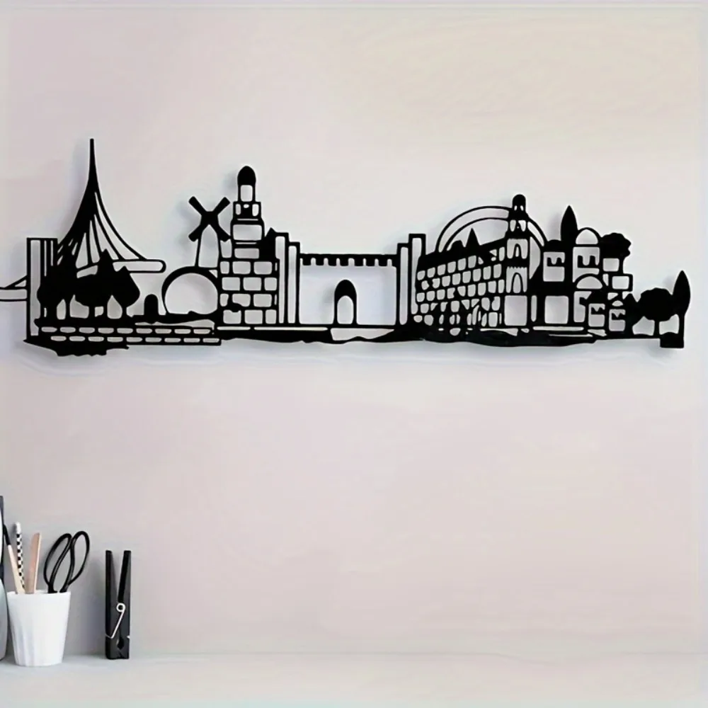 CIFBUY Iron Wall Art Jerusalem - Home Decor 评论和价格