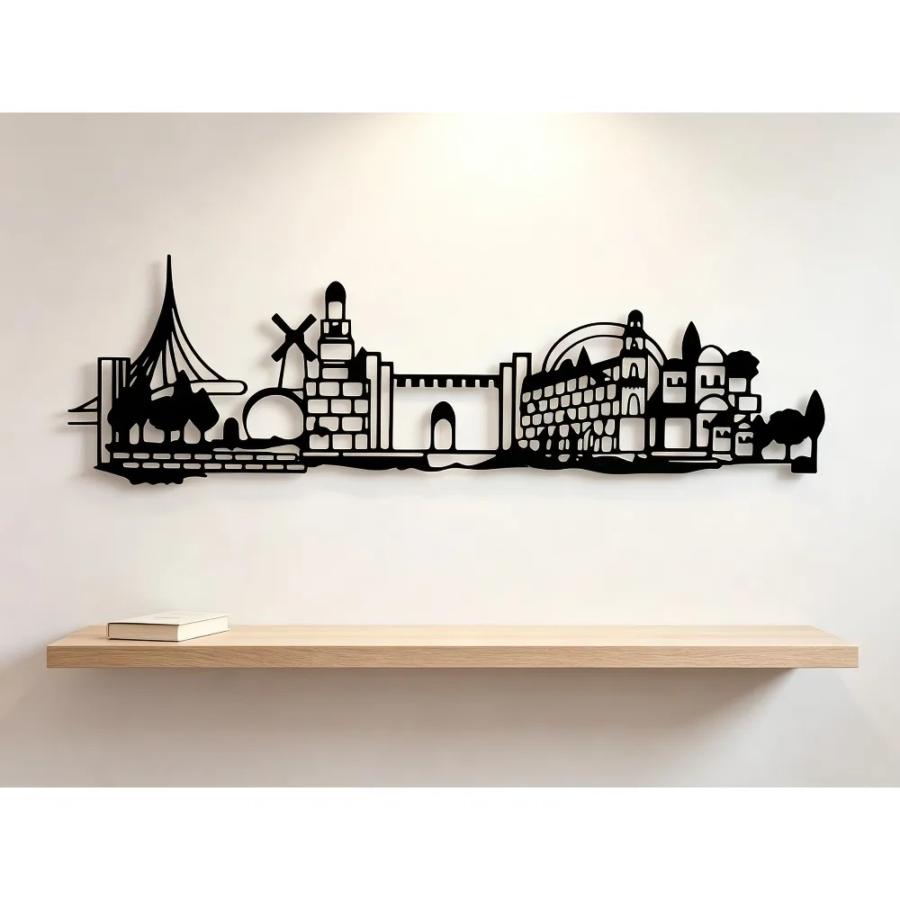 CIFBUY Iron Wall Art Jerusalem - Home Decor 评论和价格